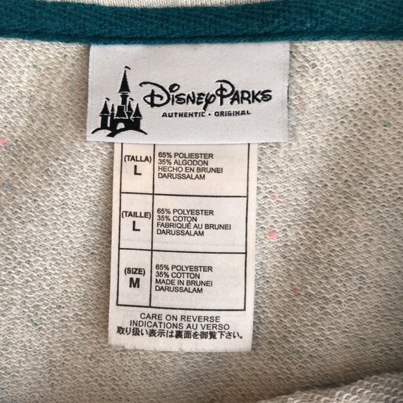 Disney World Alice in Wonderland Cheshire Cat Crop Sweatshirt - Picture 3 of 3